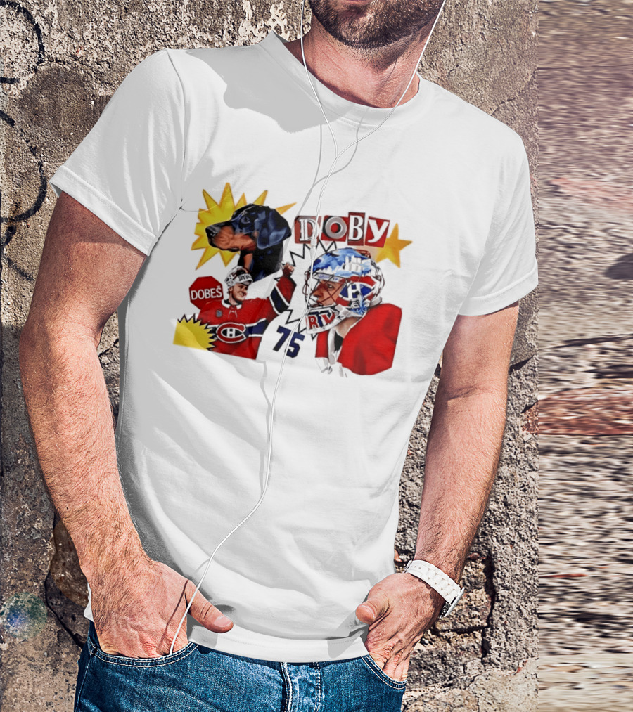 Jakub Dobes Doby Montreal Canadiens 75 T-Shirt