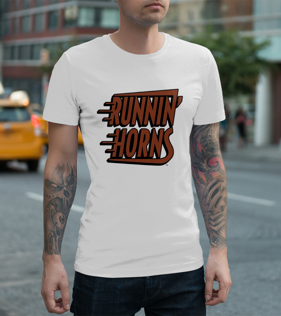 Texas Longhorns Runnin' Horns Basketball 2026 Sports Team Spirit T-Shirt