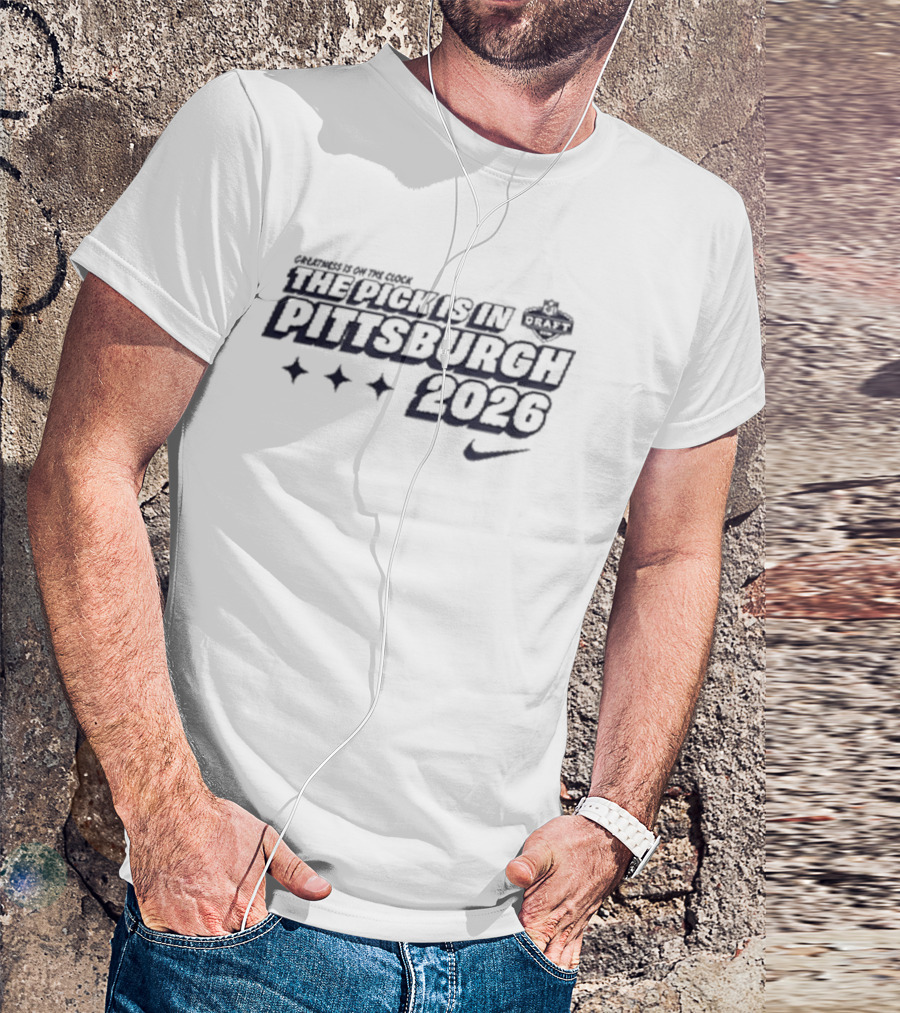 2026 The Pick Is In Pittsburgh Nike Stars T-Shirt