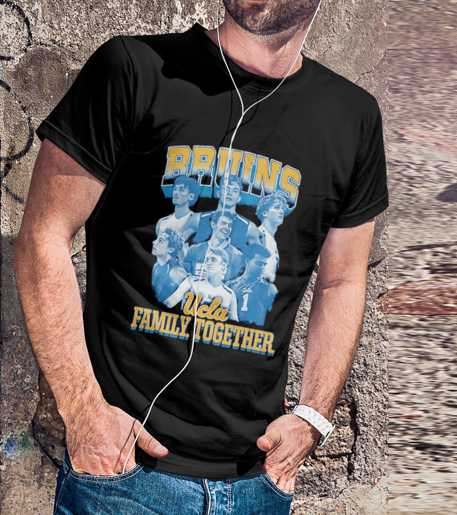 Bruins Volleyball UCLA Family Together Team Spirit T-Shirt