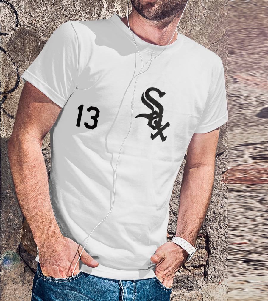 White Sox Ozzie Guillen 13 Jersey 2026 Giveaway T-Shirt