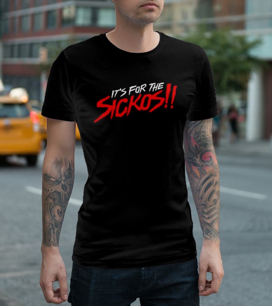 AEW It's For The Sickos Wrestling Fan T-Shirt