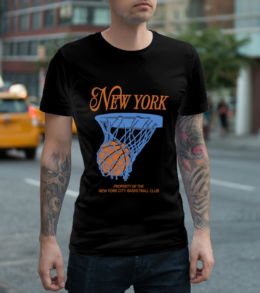 New York Basketball Property Of The New York City Basketball Club T-Shirt