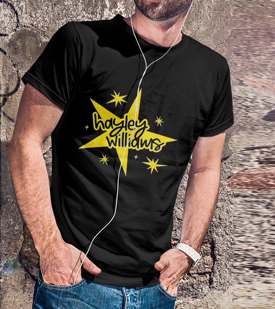 Hayley Williams Golden Starburst Bachelorette Party Star T-Shirt