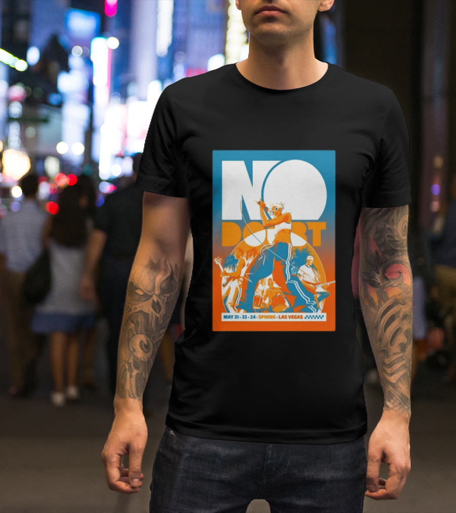No Doubt May 21 23 24 Sphere Las Vegas 2026 T-Shirt
