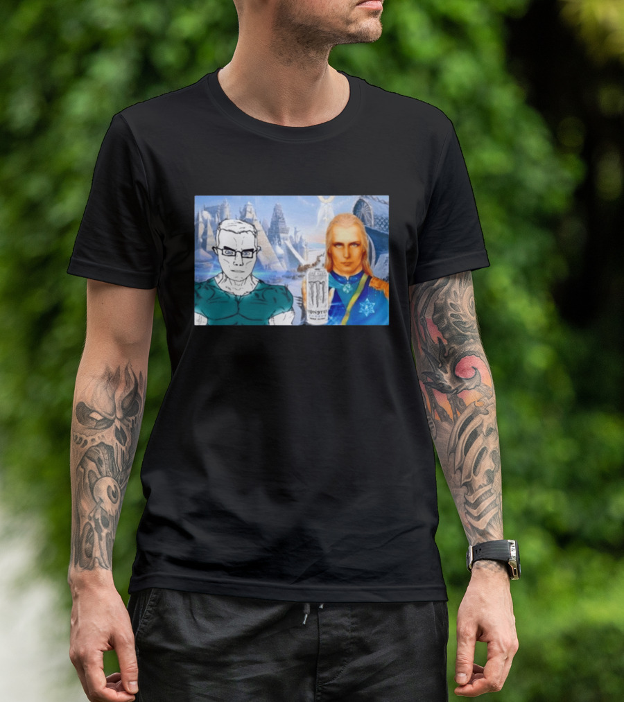 Hyperborea Chudjak Agartha Chud Meme Monster Drink 2026 T-Shirt