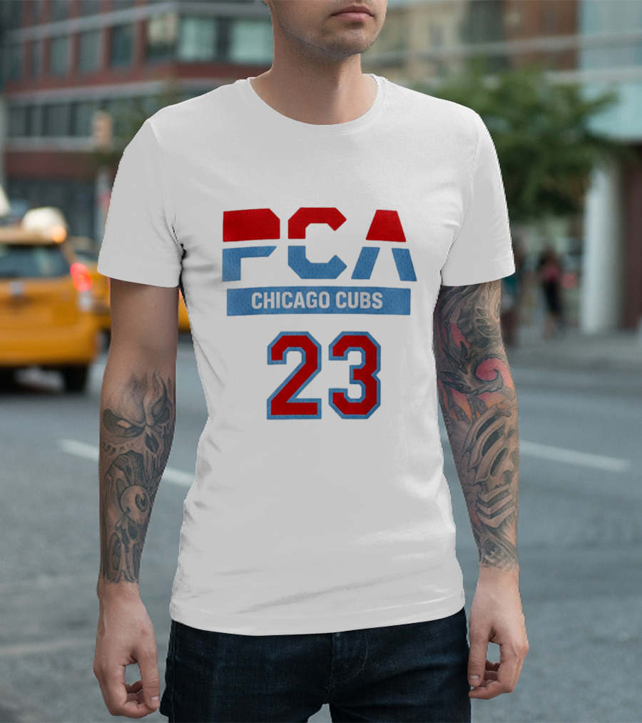 PCA Chicago Cubs 23 Basketball Jersey 2026 Giveaway T-Shirt