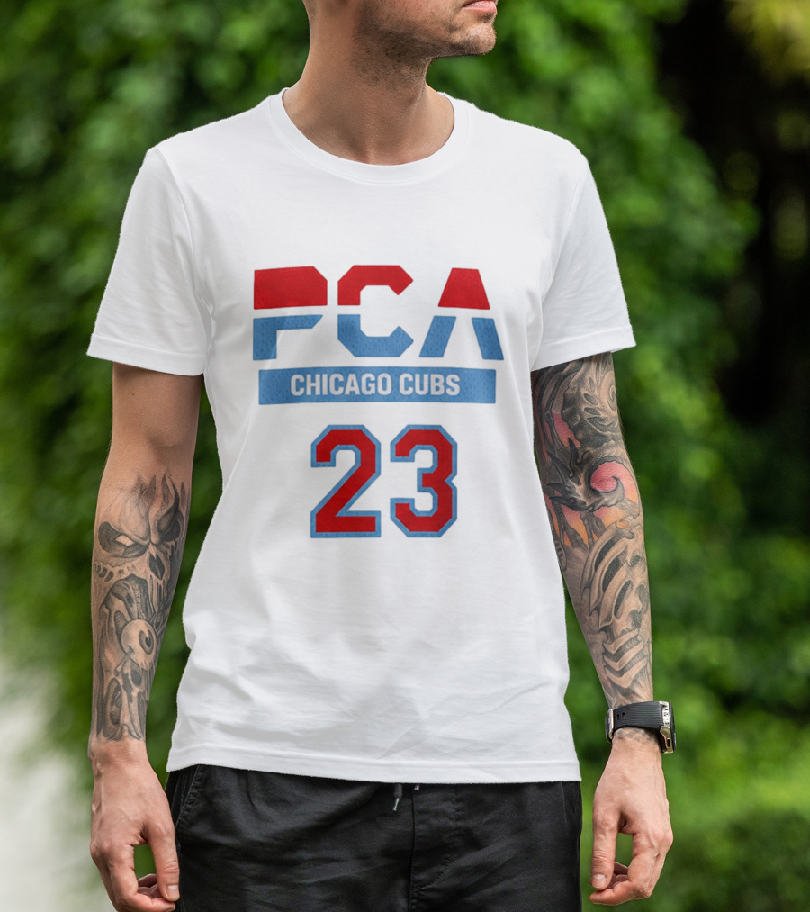 PCA Chicago Cubs 23 Basketball Jersey 2026 Giveaway T-Shirt