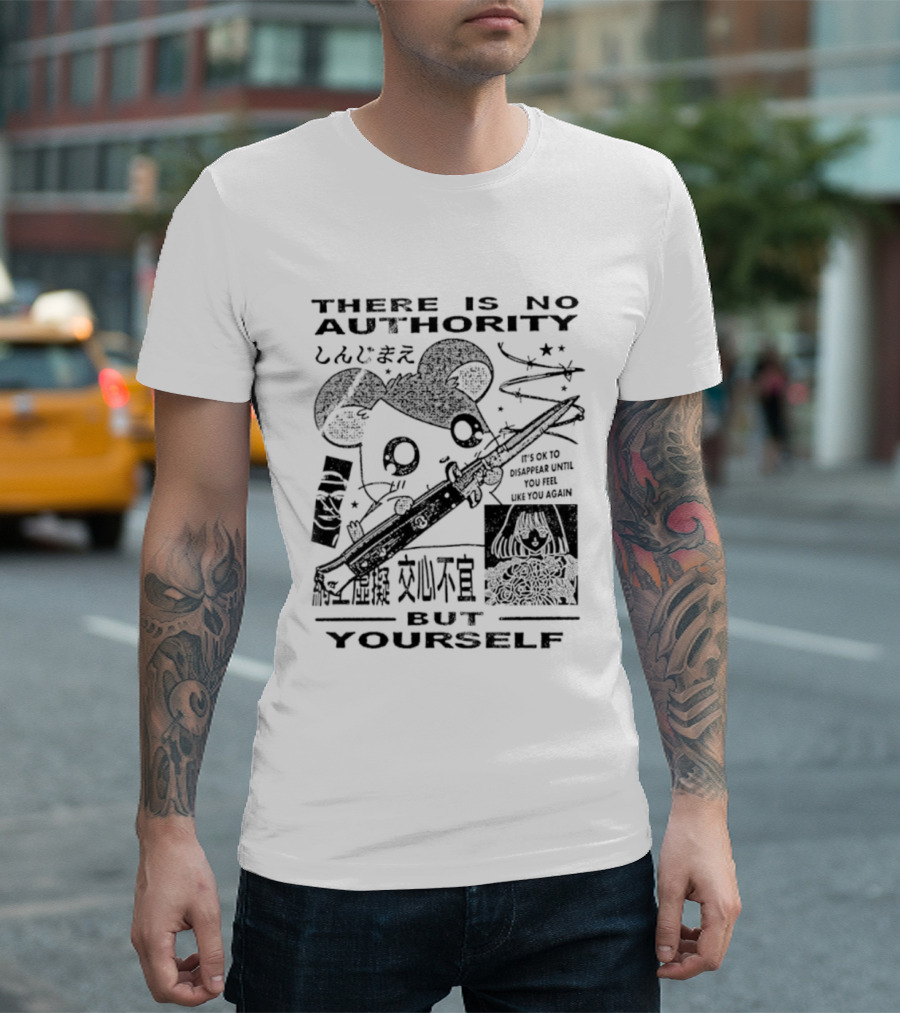 Hamtaro There Is No Authority But Yourself T-Shirt