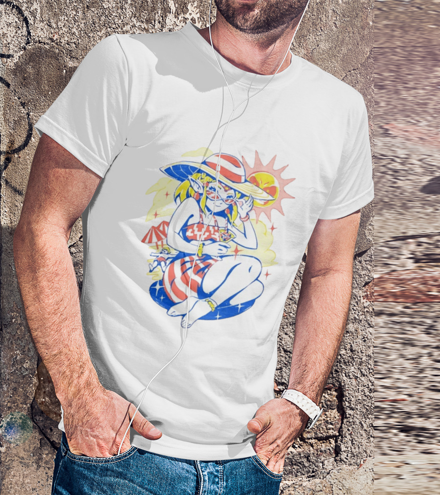 Hylian Princess Summer Season Sun T-Shirt