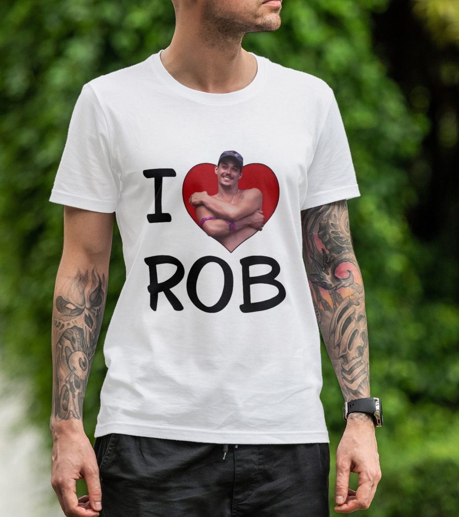 I Heart Rob Boston Rob Mariano Hugging Image T-Shirt