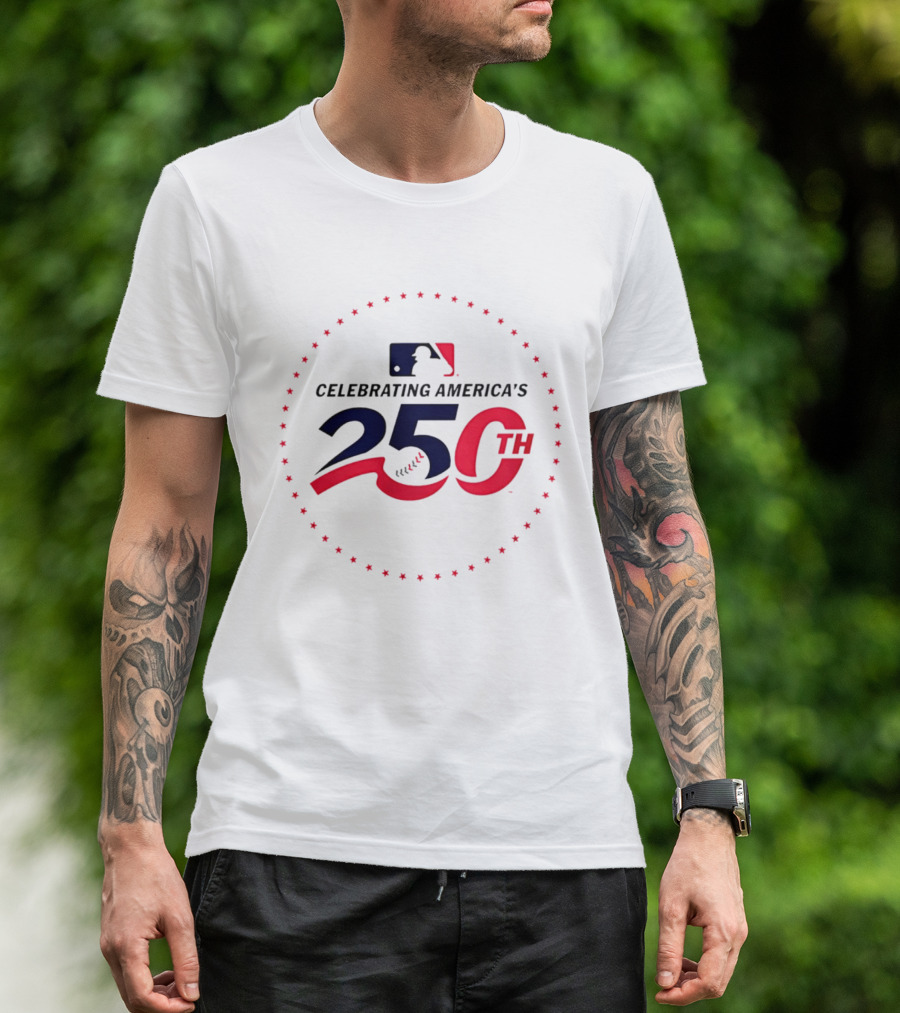 Philadelphia Phillies 250th Anniversary America Celebration MLB T-Shirt