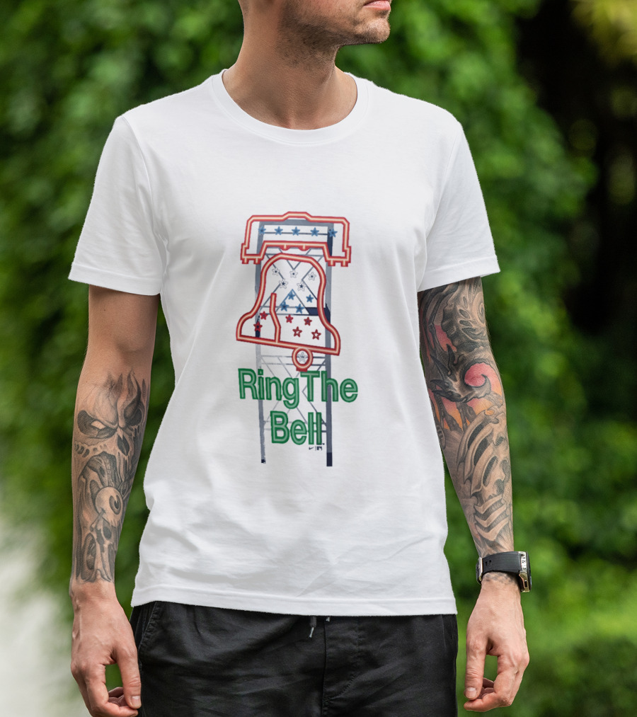 Philadelphia Phillies Ring The Bell Liberty Stars T-Shirt
