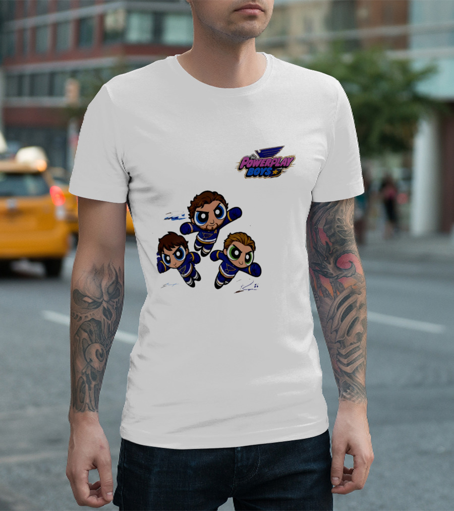 Powerplay Boys St. Louis Blues Thomas Neighbours Broberg T-Shirt