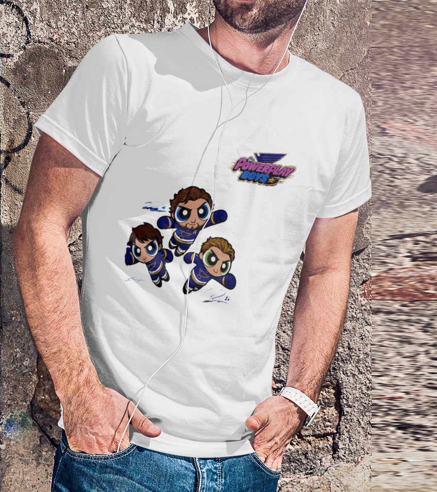 Powerplay Boys St. Louis Blues Thomas Neighbours Broberg T-Shirt