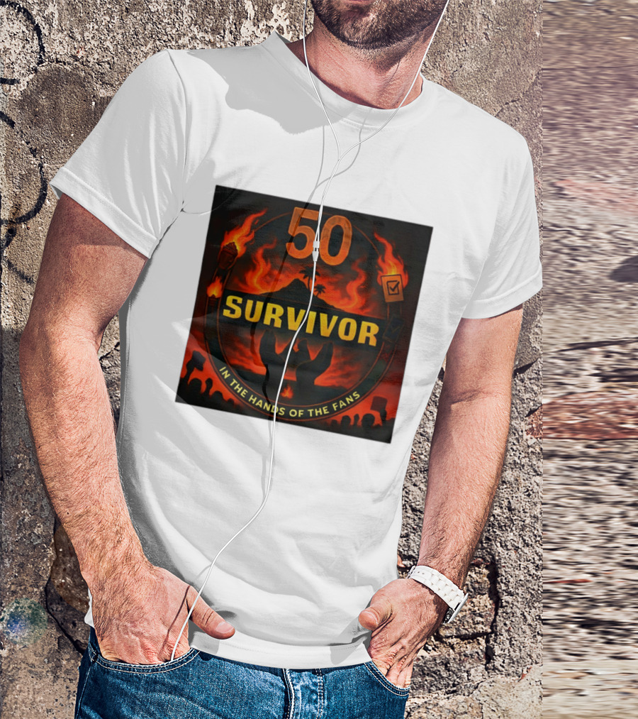 Survivor 50 Season Outwit Outplay Outlast In The Hands Of The Fans T-Shirt