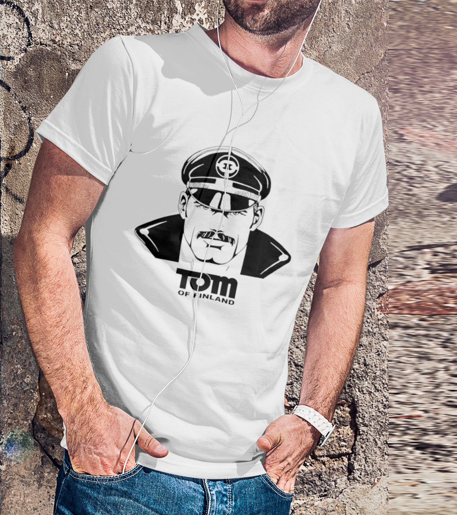 Tom Of Finland Leather Dude Gay Leathermen Queer LGBT T-Shirt