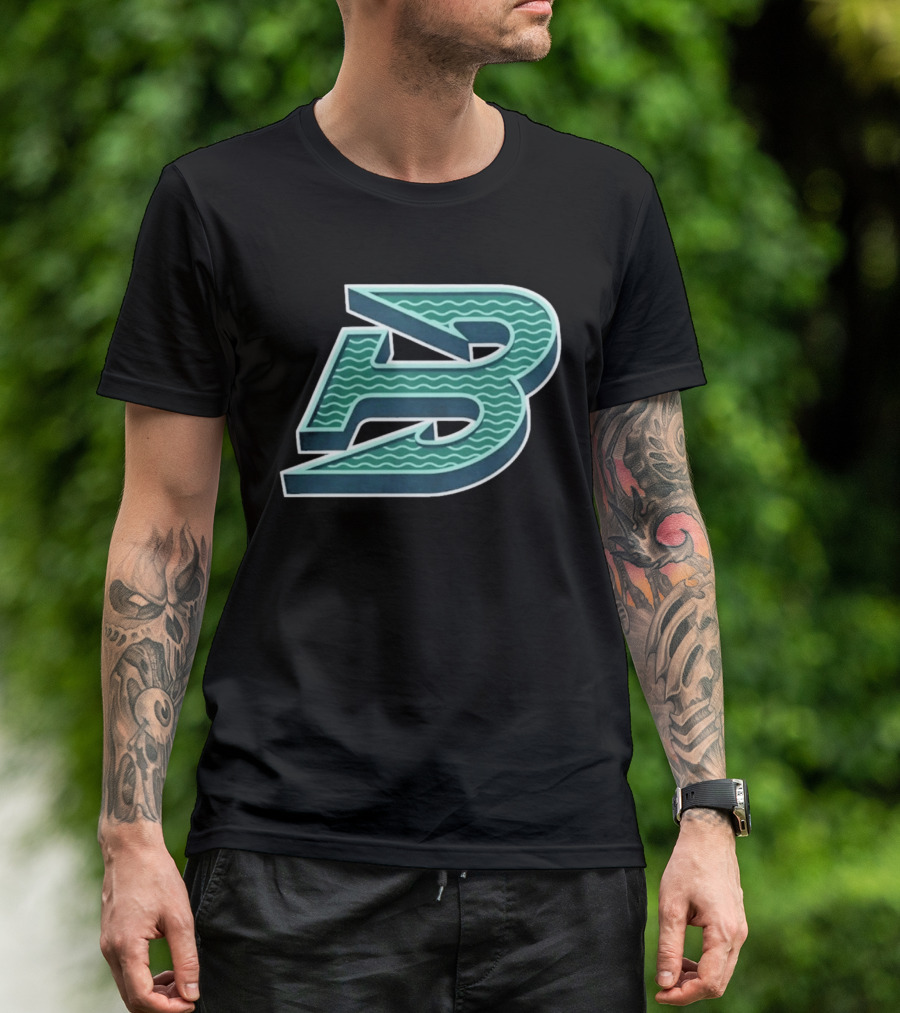 Boston Fleet Stadium Essentials Club Level B Wave T-Shirt