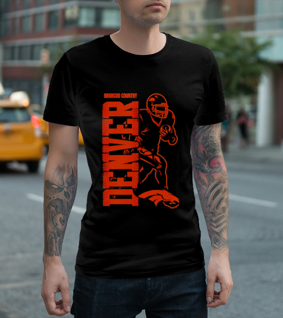 Broncos Country Denver Broncos Football Team Spirit T-Shirt