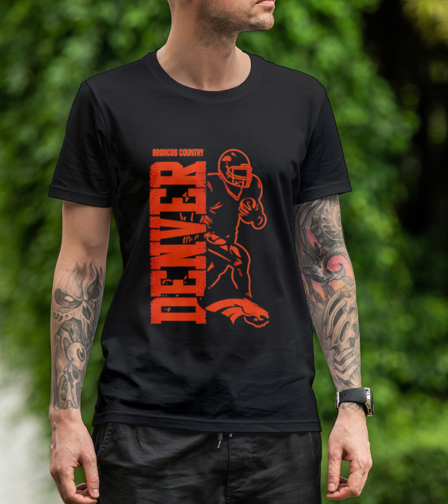 Broncos Country Denver Broncos Football Team Spirit T-Shirt