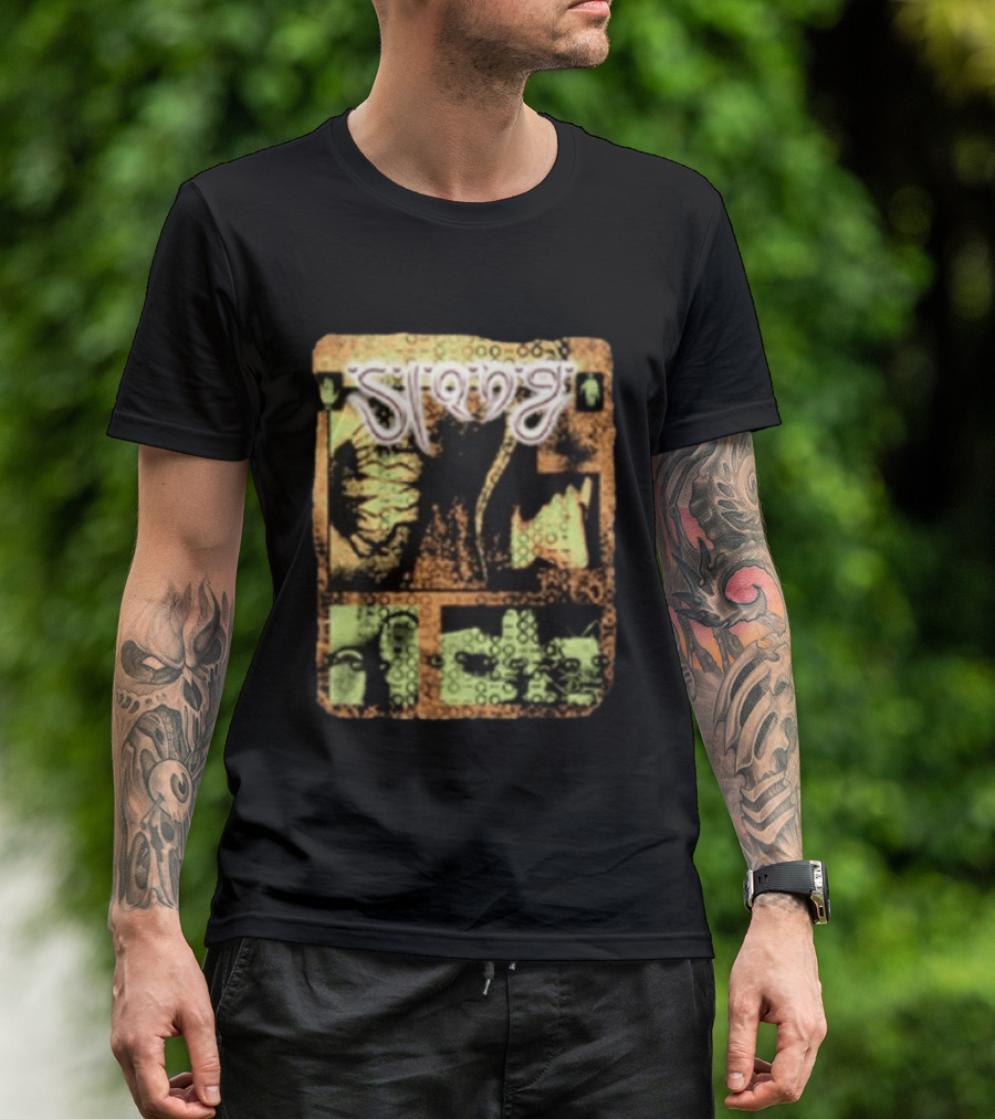 Def Leppard Slang Album Cover T-Shirt