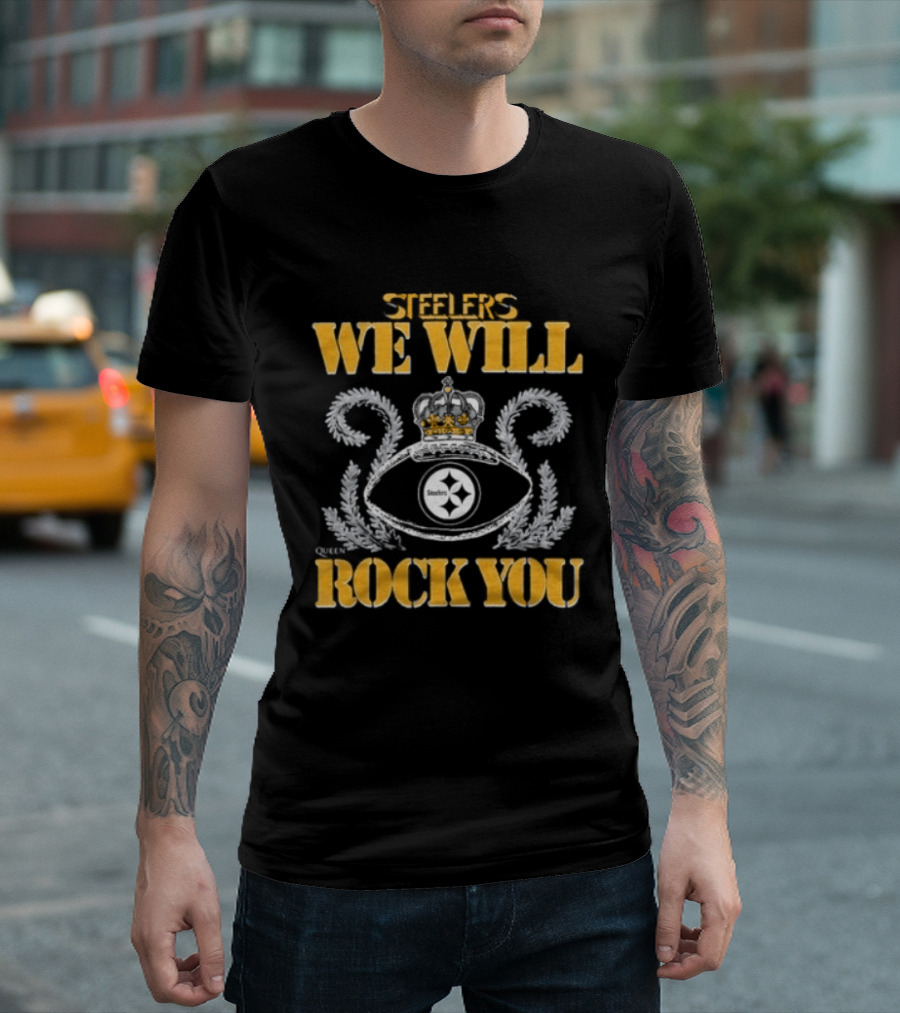 Steelers We Will Rock You 2026 Schedule Queen T-Shirt