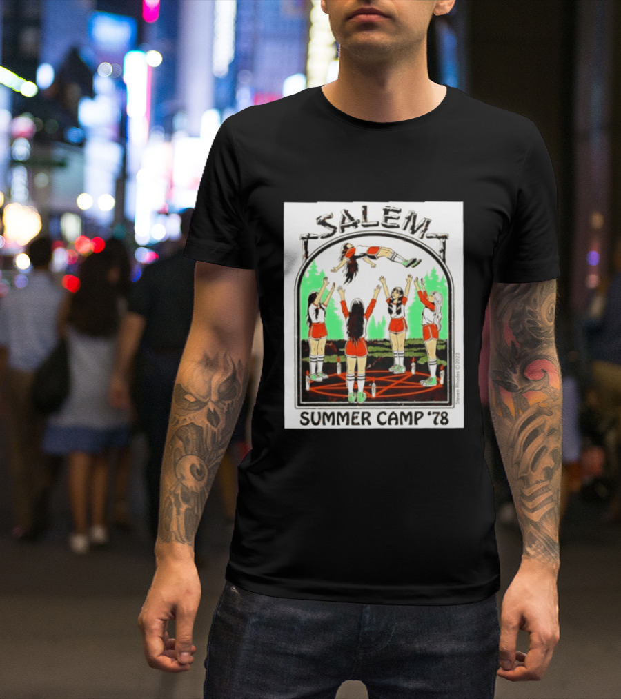 Salem Summer Camp '78 Ritual With Girls In Red And White Outfits T-Shirt