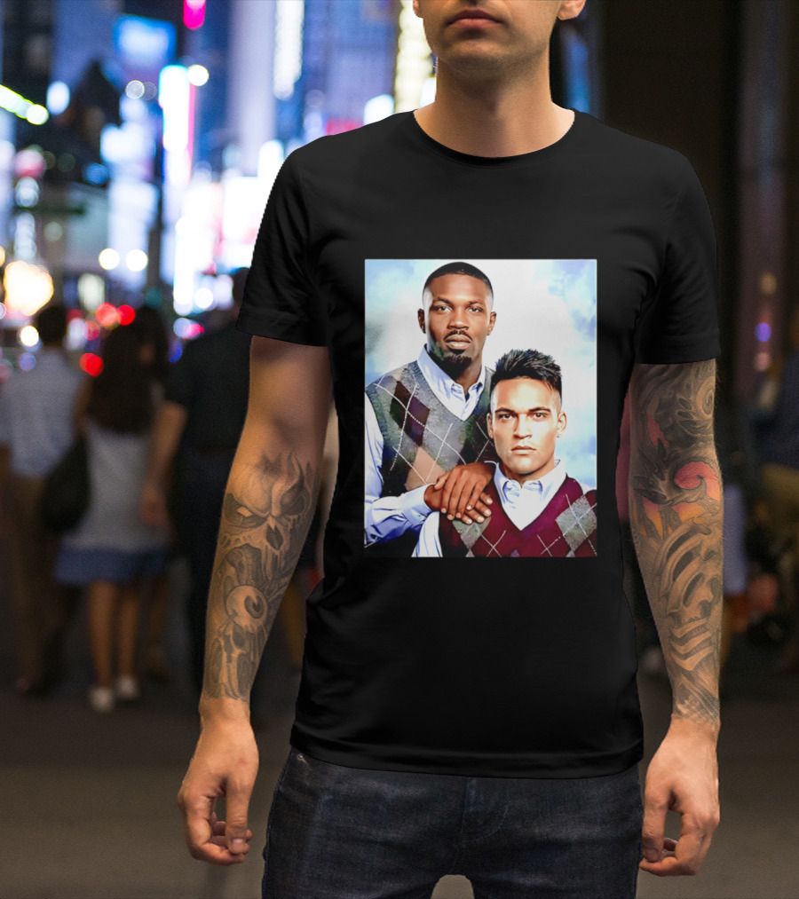 Marcus Thuram Lautaro Martinez Step Brothers Inter Milan T-Shirt
