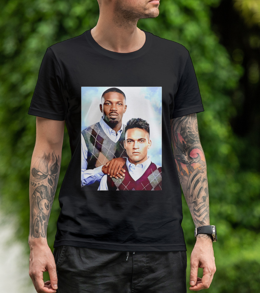 Marcus Thuram Lautaro Martinez Step Brothers Inter Milan T-Shirt