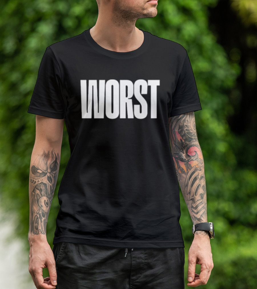 Mercha Worst Wht T-Shirt