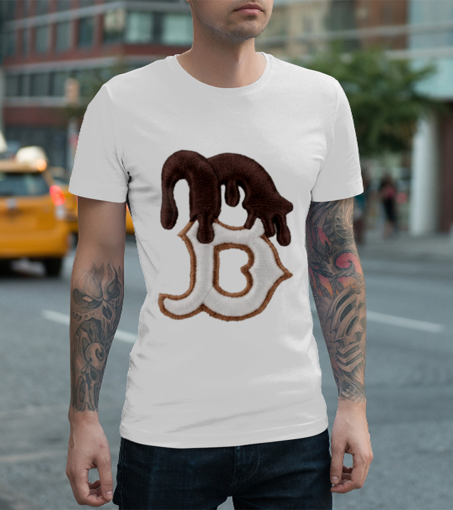 Boston Red Sox Ice Cream Drip 2026 T-Shirt