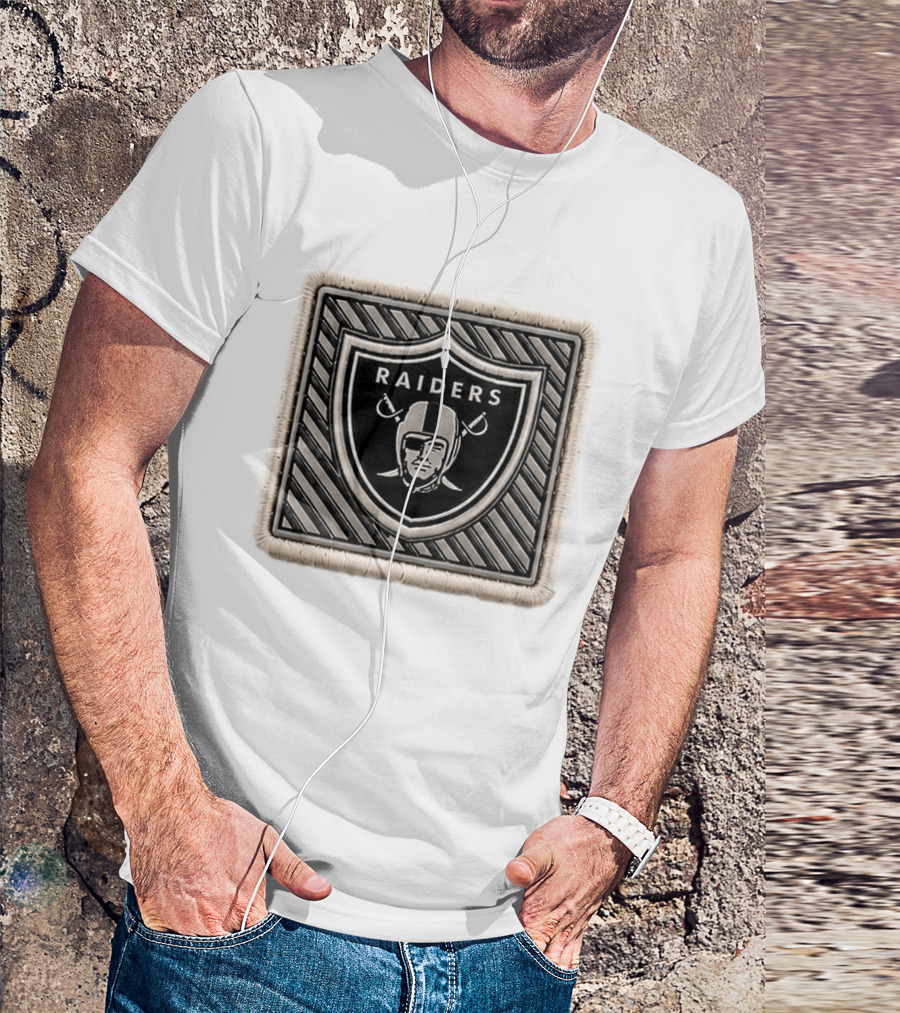 Raiders 2026 Training Camp Hat Embroidered Patch Shield T-Shirt