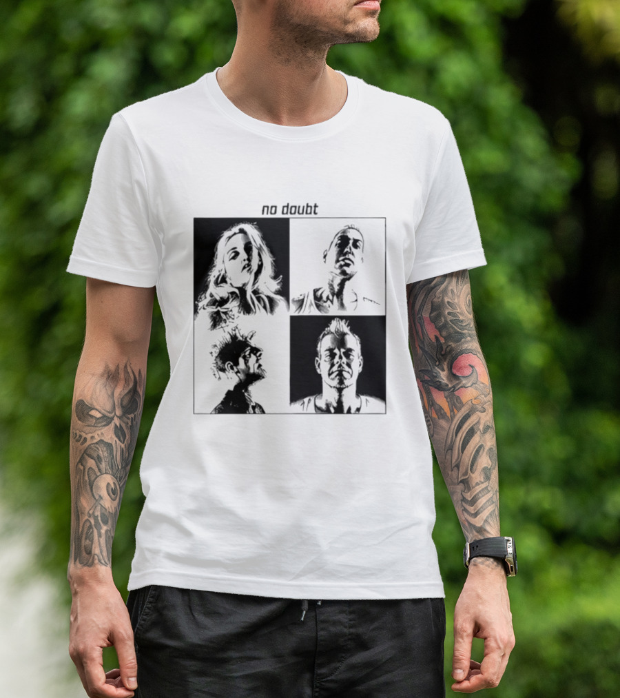 No Doubt Band Members Push And Shove Album T-Shirt