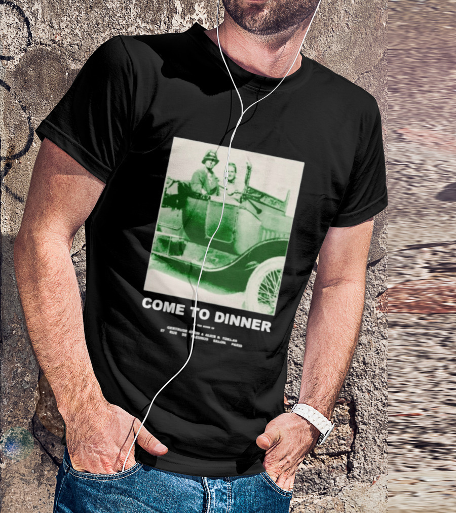 Come To Dinner Vintage Car Scene 1920s Nostalgia T-Shirt