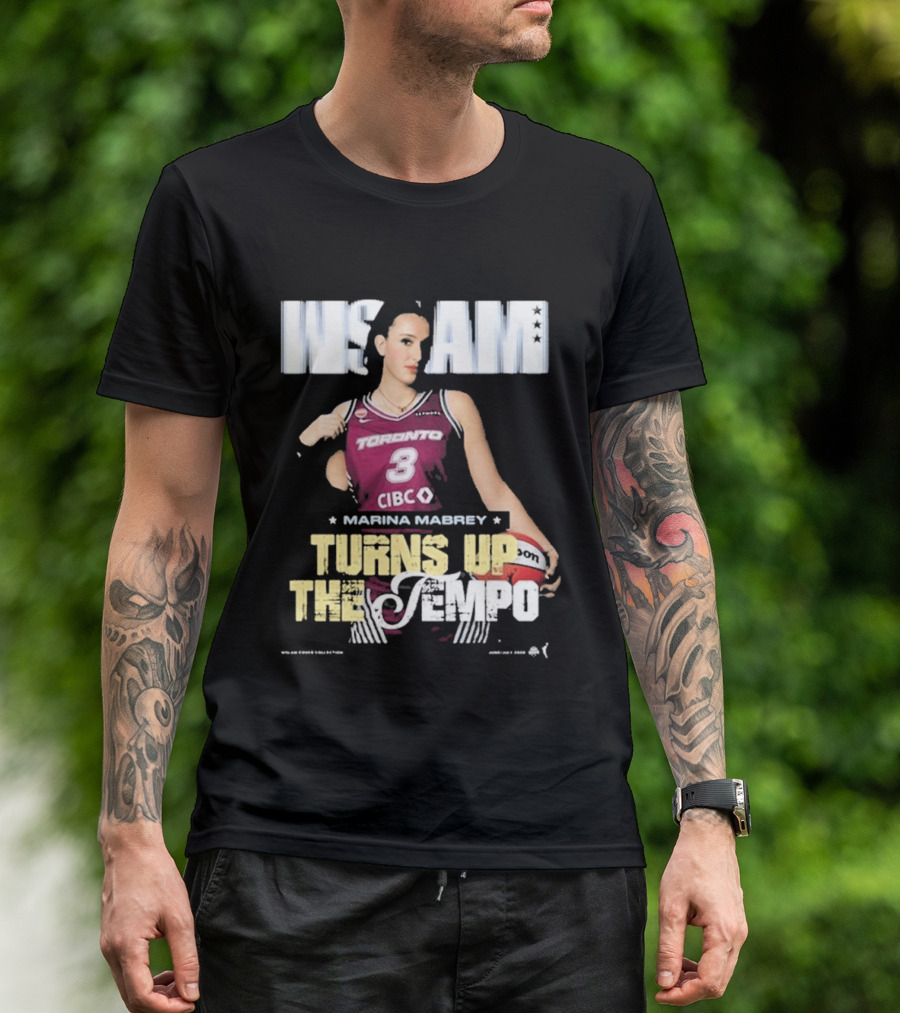 Slam 262 Marina Mabrey Toronto 3 CIBC Turns Up The Tempo T-Shirt