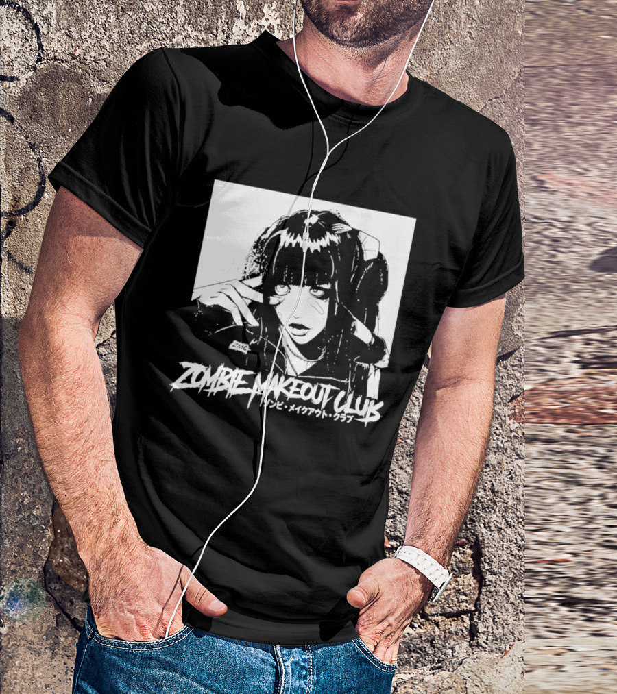 Zombie Makeout Club Manga Style Art Japanese T-Shirt