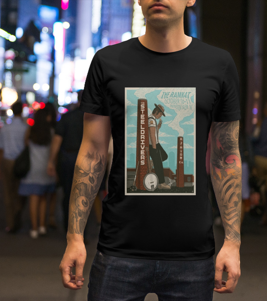The SteelDrivers Concert The Ramkat Winston Salem October 16 17 2026 T-Shirt
