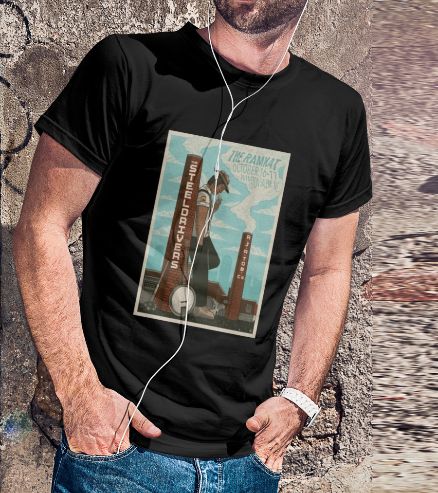 The SteelDrivers Concert The Ramkat Winston Salem October 16 17 2026 T-Shirt