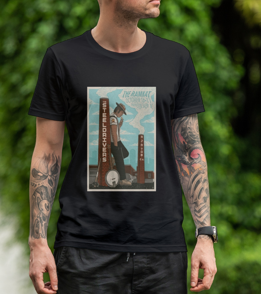 The SteelDrivers Concert The Ramkat Winston Salem October 16 17 2026 T-Shirt