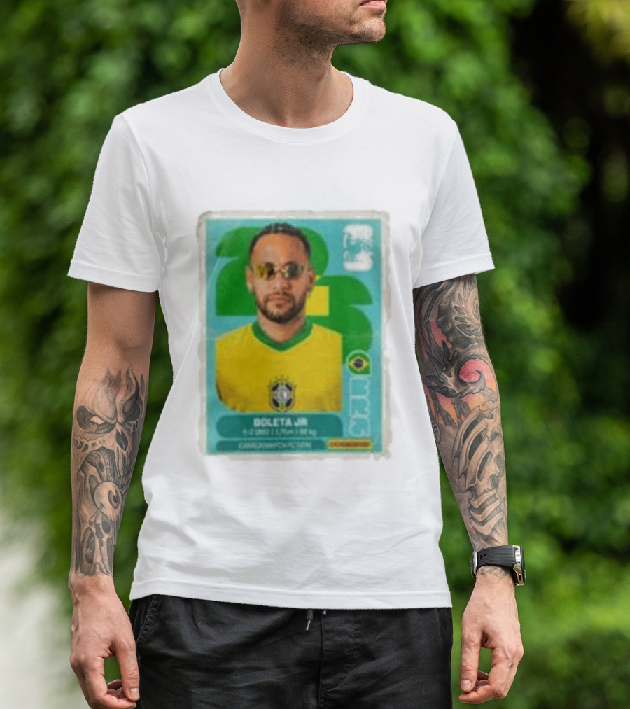 Boleta Jr 2023 Caracas Esporte Público Brasileira T-Shirt