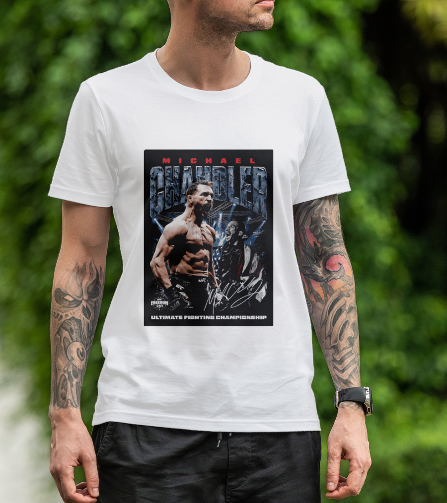Michael Chandler UFC Ultimate Fighting Championship Freedom 250 T-Shirt