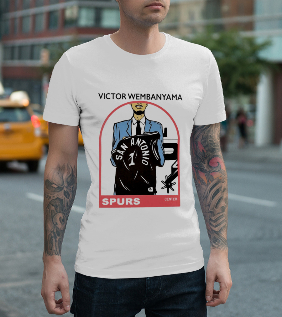 Victor Wembanyama San Antonio Spurs Number 1 T-Shirt