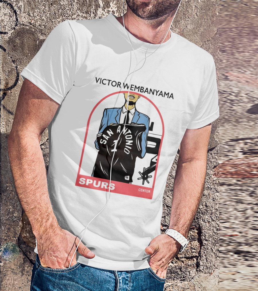 Victor Wembanyama San Antonio Spurs Number 1 T-Shirt