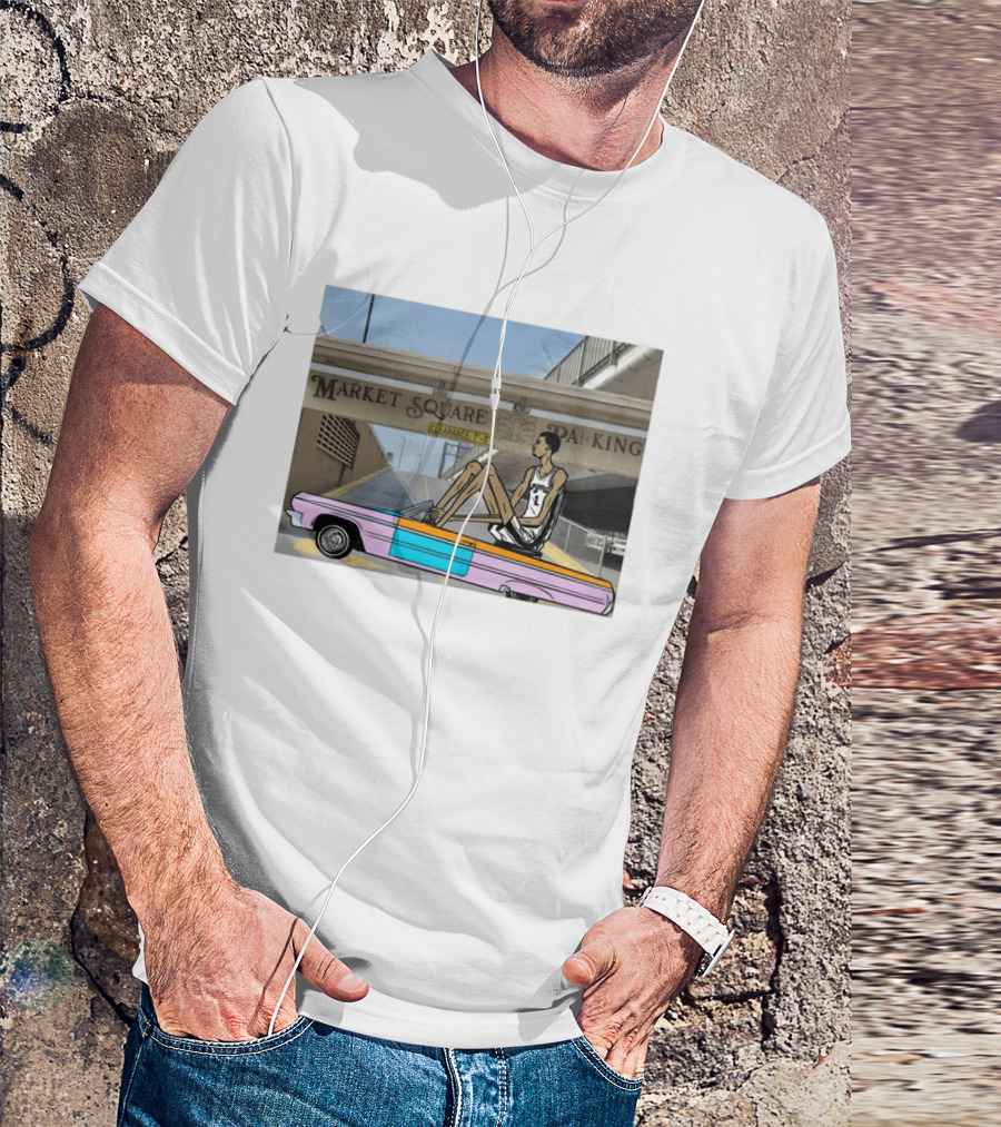 Victor Wembanyama Cruisin' Market Square Spurs 1 T-Shirt