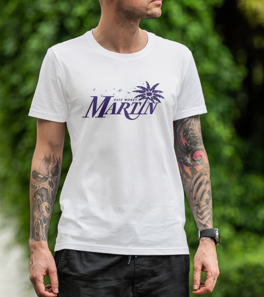 KATE MONEY MARTIN Palm Tree Cash T-Shirt