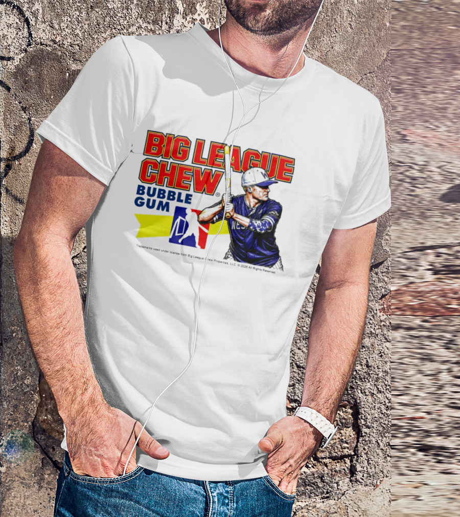 Big League Chew Bubble Gum Baseball Player Kyle Schultz T-Shirt