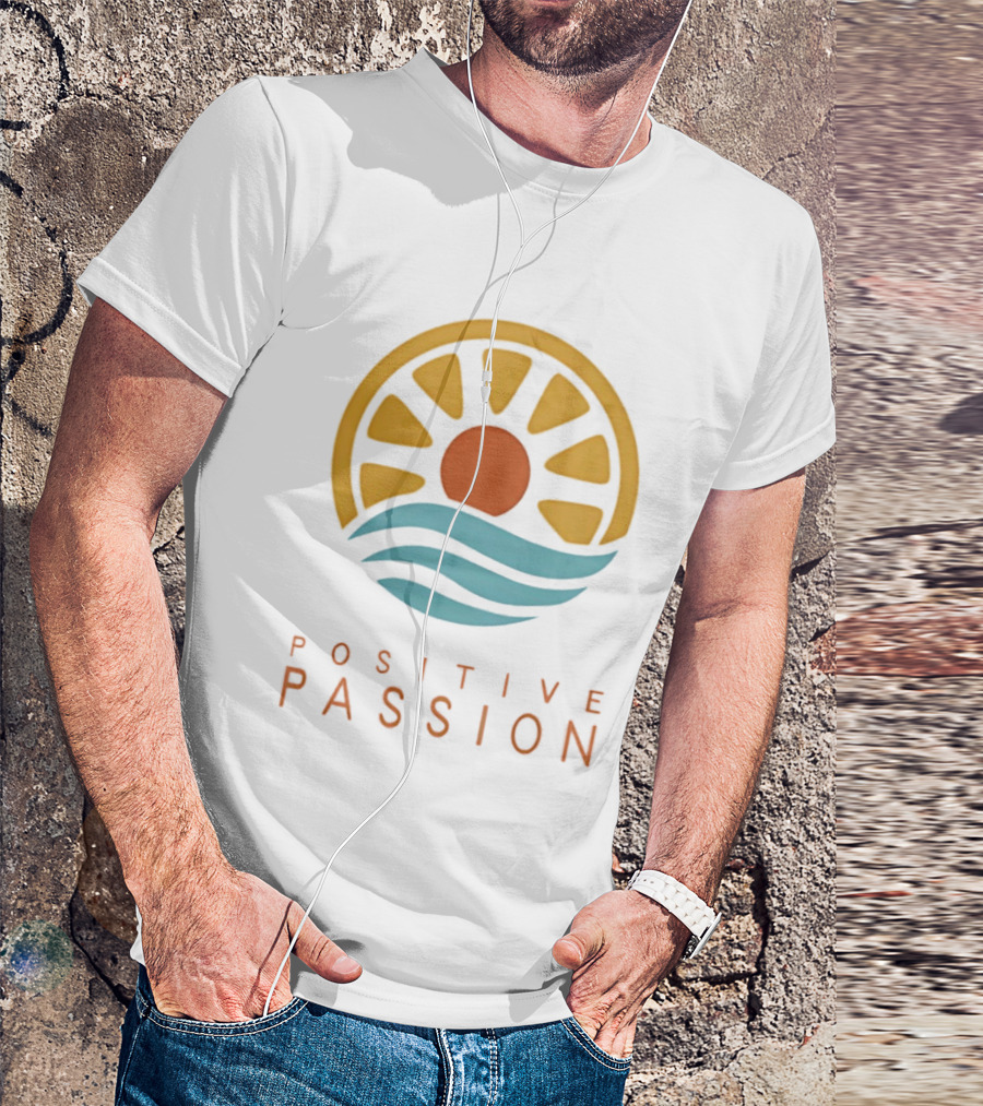 Positive Passion Sunrise Waves T-Shirt