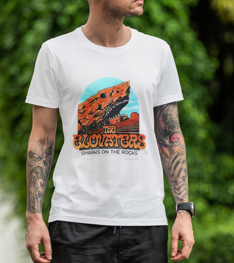 The Elovaters Sharks On The Rocks Red Rocks Amphitheatre Morrison Co May 2026 T-Shirt