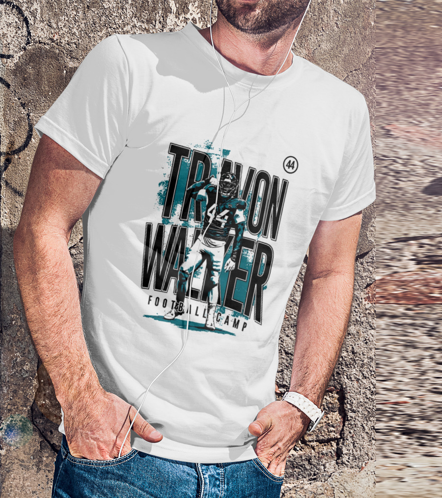 Travon Walker 44 Jacksonville Football Camp T-Shirt