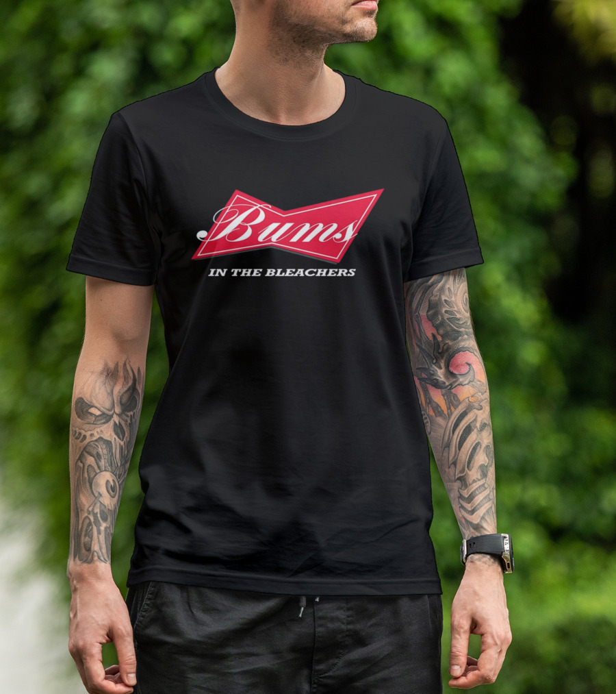 Bums In The Bleachers Retro Beer T-Shirt
